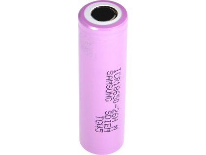 Batériové články Li-Ion Samsung ICR18650-26H  2600mAh