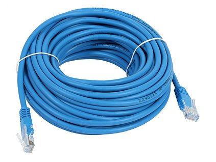 UTP Patch kábel Cat.6 (15 m, modrý) sieťový kábel Ethernet (LAN)