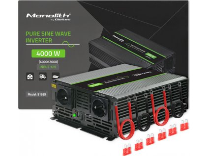 Menič napätia | 2000W | 4000W | 12V až 230V | Čistý sínus