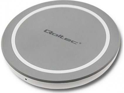 Bezdrôtová indukčná nabíjačka RING | Qualcomm QuickCharge 3.0 10W | Šedá