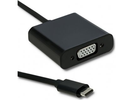 Adaptér USB-C 3.1 / VGA | 1080P | 23 cm