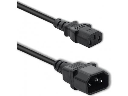 Napájací kábel pre UPS | C13/C14 | 3 x 1,0 mm² | 1,8 m