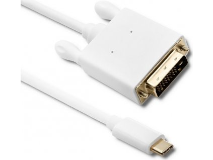 Kábel USB-C 3.1 / DVI | 4K | Alternate mode | 1m