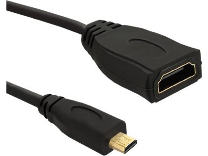 Kábel HDMI A | Micro HDMI D | 0.2m