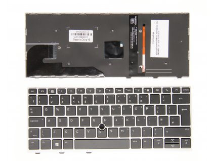 Klávesnica HP EliteBook 730 735 830 (G5 G6) LED