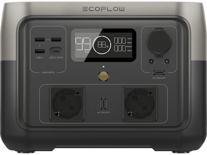 ecoflow river 2 max tragbares kraftwerk 512 wh 500 w x boost eps
