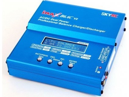 Nabíjačka SkyRC iMax B6AC V2 6A 50W 12V/230V pre nabíjanie LiPo, LiFe, LiIon, LiHV batérií
