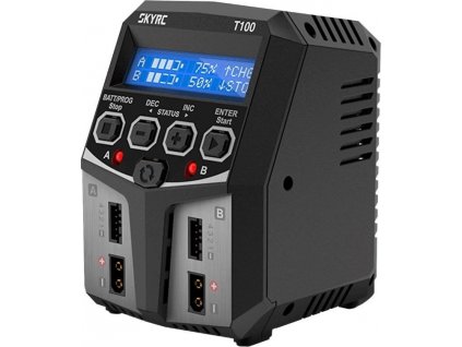 ladowarka skyrc t100 2 x 50w do akumulatorow lipoliionlifelihv