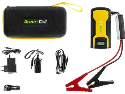 green cell multi functional car jump starter and portable power bank kickstart