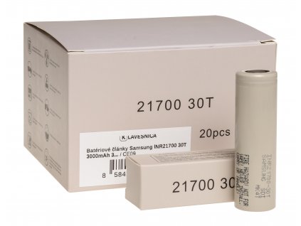 Batériové články Samsung INR21700 30T 3000mAh 35A vysokoprúdové