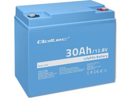 Batéria LiFePO4 | 12.8V | 30Ah | 384Wh | BMS