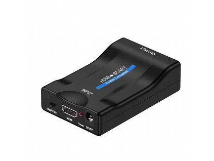 ADAPTER KONWERTER HDMI DO NA SCART AV EURO FULL HD