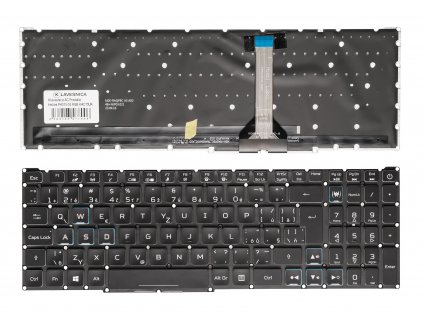 SK CZ klávesnica Acer Predator Helios PH315 55 RGB