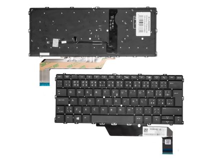 SK CZ klávesnica HP Elitebook X360 1030 G2 G3 G4 LED
