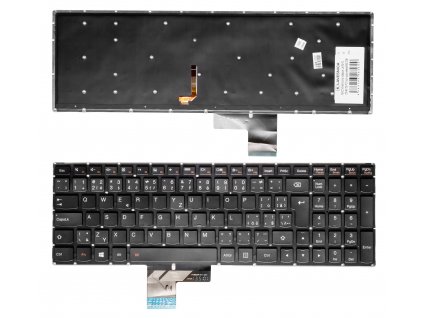 SK CZ Klávesnica Lenovo Y50 70 Y50 80 Y50 70