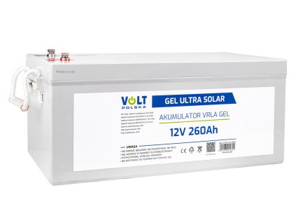 260Ah Gélová batéria 12V | VRLA GEL VPRO | bezúdržbová