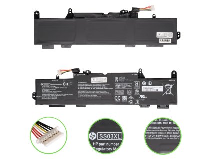 Originál batéria HP Elitebook 735 745 755 840 G5 G6 SS03XL