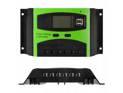 Solarny regulator ladowania 40A LCD USB (1)