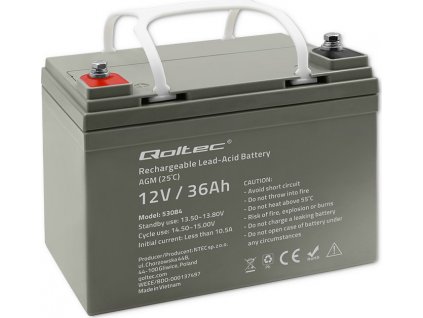 AGM batéria | 12V | 36Ah | Bezúdržbový | Efektívne | LongLife | pre UPS, skúter