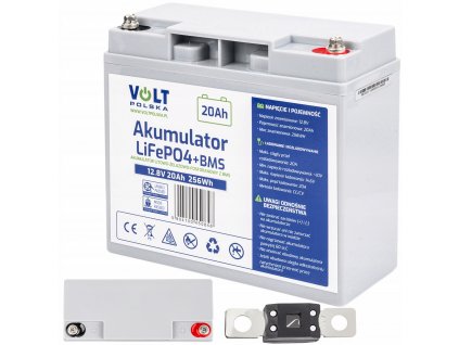 20Ah Batéria LiFePO4 BMS 12,8V nízka hmotnosť 3 kg