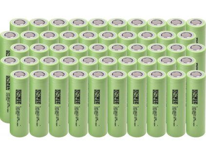 50x Nabíjateľné batériové články Li-Ion GC ICR18650-26H 2600mAh 3.7V