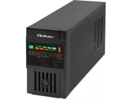 UPS Line Interaktívny núdzový zdroj napájania | Monolit | 600VA | 360W | LCD | USB | RJ45