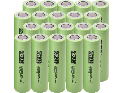 20x Nabíjateľné batériové články Li-Ion ICR18650-26H 2600mAh 3,7V