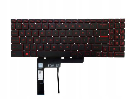 Produkt Klávesnica MSI GF66 GF76 MSI Bravo 15 B5DD LED