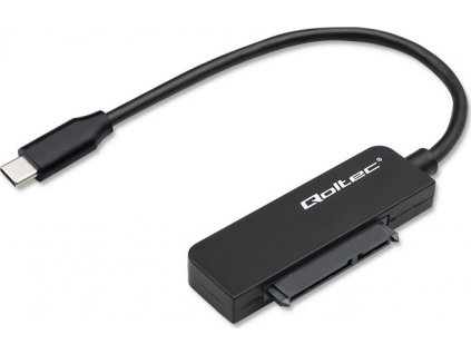 SATA adaptér | Adaptér pre 2,5" SSD HDD | USB-C | Super rýchlosť 5 Gb/s | 2 TB | 19 cm
