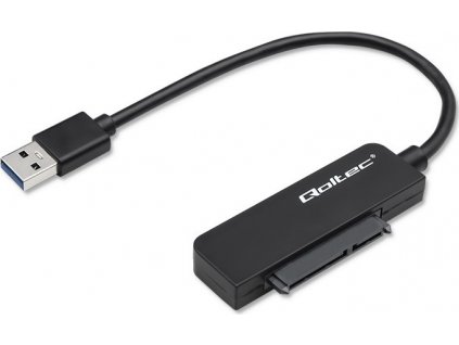 SATA adaptér | Adaptér pre 2,5" SSD HDD | USB 3.0 | Super rýchlosť 5 Gb/s | 2 TB | 19 cm
