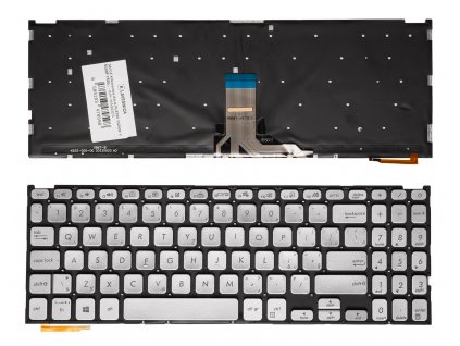 SK CZ Klávesnica Asus FL8700 Y5200F Y5000F Y5200FB V5000 V5000D V5000F X509 M509 X509FA X509FB X509JA X509MA