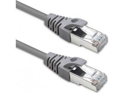 Qoltec Kábel Patchcord FTP | CAT5e | 2 x RJ-45 | 2 m | Vysoká rýchlosť | Zlato | Ekranowany