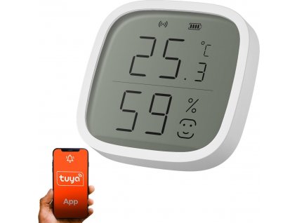 Inteligentný senzor teploty a vlhkosti Extralink Smart Life Zigbee pre váš chytrý domov