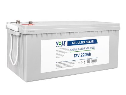220Ah gélová batéria 12V pre fotovolticke zariadenia. Životnosť viac ako 12 rok