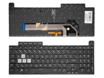 SK CZ Klávesnica Asus TUF Gaming FX506 FX506HF RGB LED