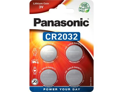 4 x bateria litowa mini panasonic cr2032 2