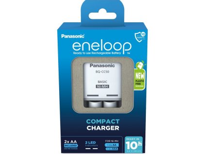 ladowarka akumulatorkow ni mh panasonic eneloop bq cc50 2 x r6 aa eneloop 2000mah bk 3mcde