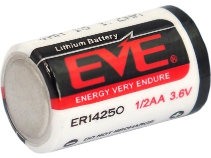 bateria litowa eve er14250 ls14250 1 2aa 3 6v lisocl2 rozmiar 1 2 aa