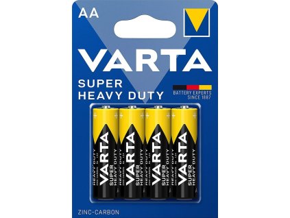 4 x cynkowo weglowa varta r6 aa superlife super heavy duty blister