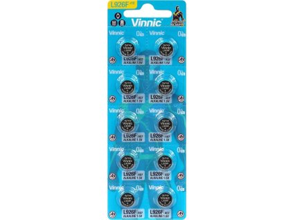 10 x bateria alkaliczna mini vinnic g7 ag7 l926 sr926 sr57 399 543 35 rw413