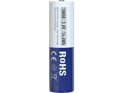 Batéria XTAR 18650 4000mAh Li-ion s Ochranným Obvodom PCM