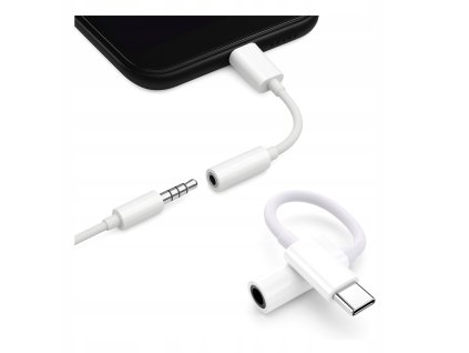 Adapter USB C MINI JACK AUX Przejsciowka Sluchawek dla Samsung I iPhone 15