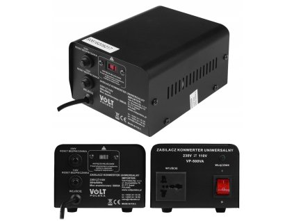 PRZETWORNICA KONWERTER NAPIECIA 500W USA JAPONIA 110V 120V 220V 230V