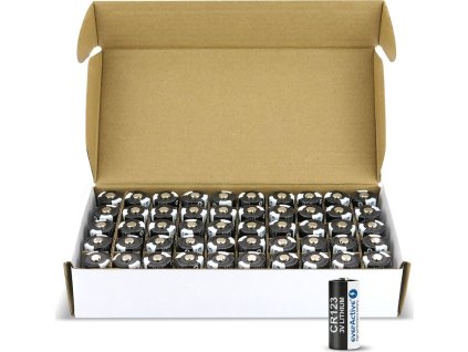 50 x bateria foto litowa everactive cr123 2