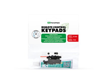 Náhradné gumičky pod ovlaádacie prvky