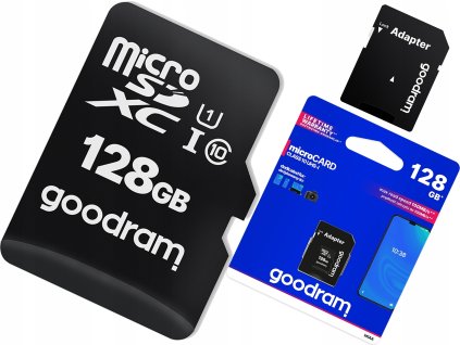 goodram karta pamieci 128gb micro sdxc class 10 a