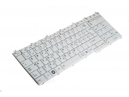 8150 9124 Biela SK klávesnica na notebook Toshiba Satellite C650 C655 C660 C665 L650 L655 C670 L670 L750 L770 SK 6