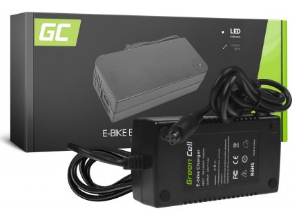 green cell charger 42v 2a 3 pin for ebike batteries 36v