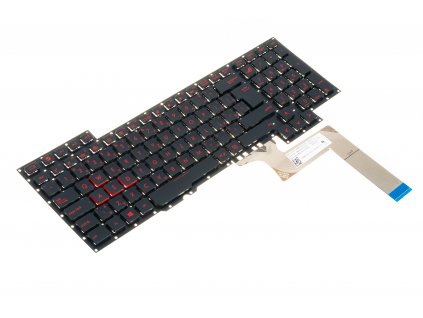 8150 25246 SK CZ Klávesnica Asus ROG G751 G751J G751JW 0KNB0 E601CS00, ASM14C36CSJ442 no frame 7