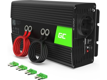 Automobilový menič napätia Green Cell ® 12V do 220V, 1000W/2000W